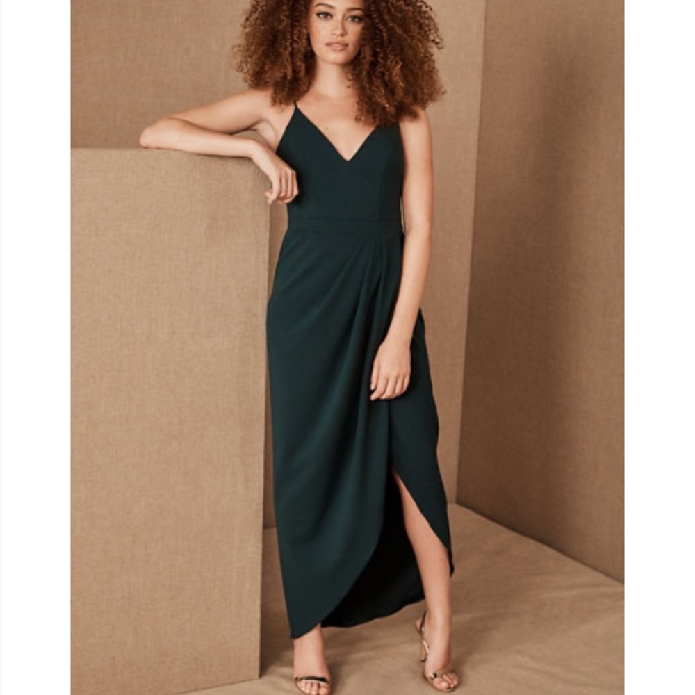 BHLDN V Neck Dress